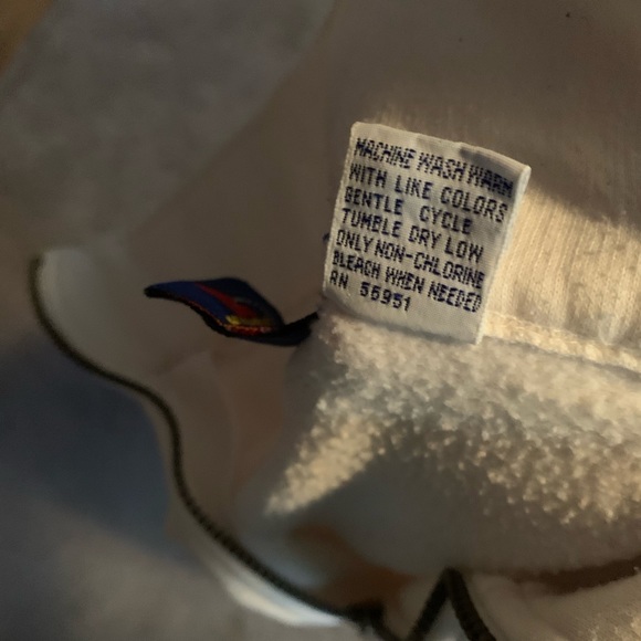 Off white Inertia pull over sweatshirt jacket size L - Picture 5 of 5